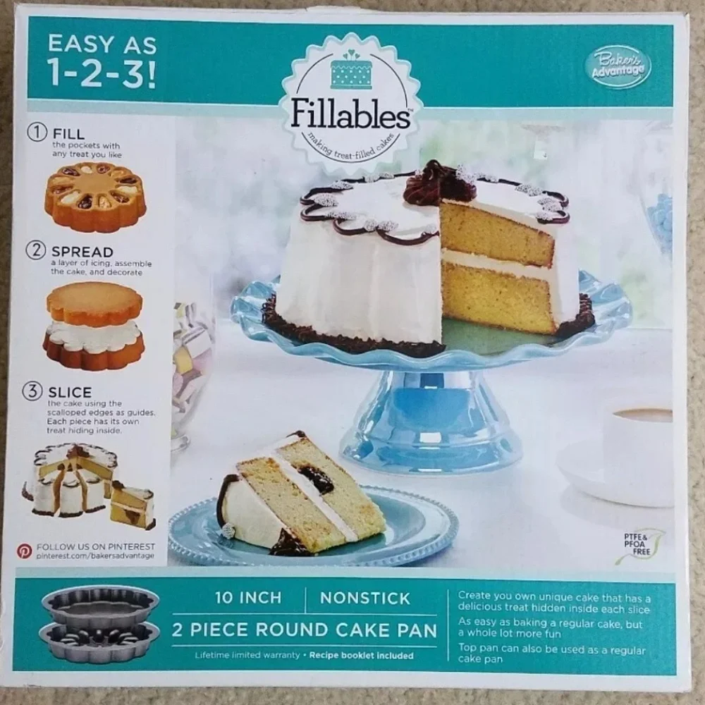 Fillables Cake 10 Inch Pans Nwt
